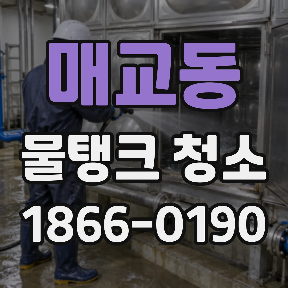 매교동 물탱크 청소