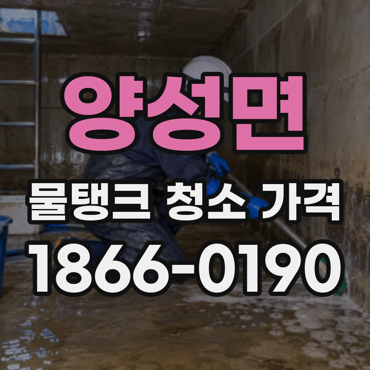 양성면 물탱크 청소 가격