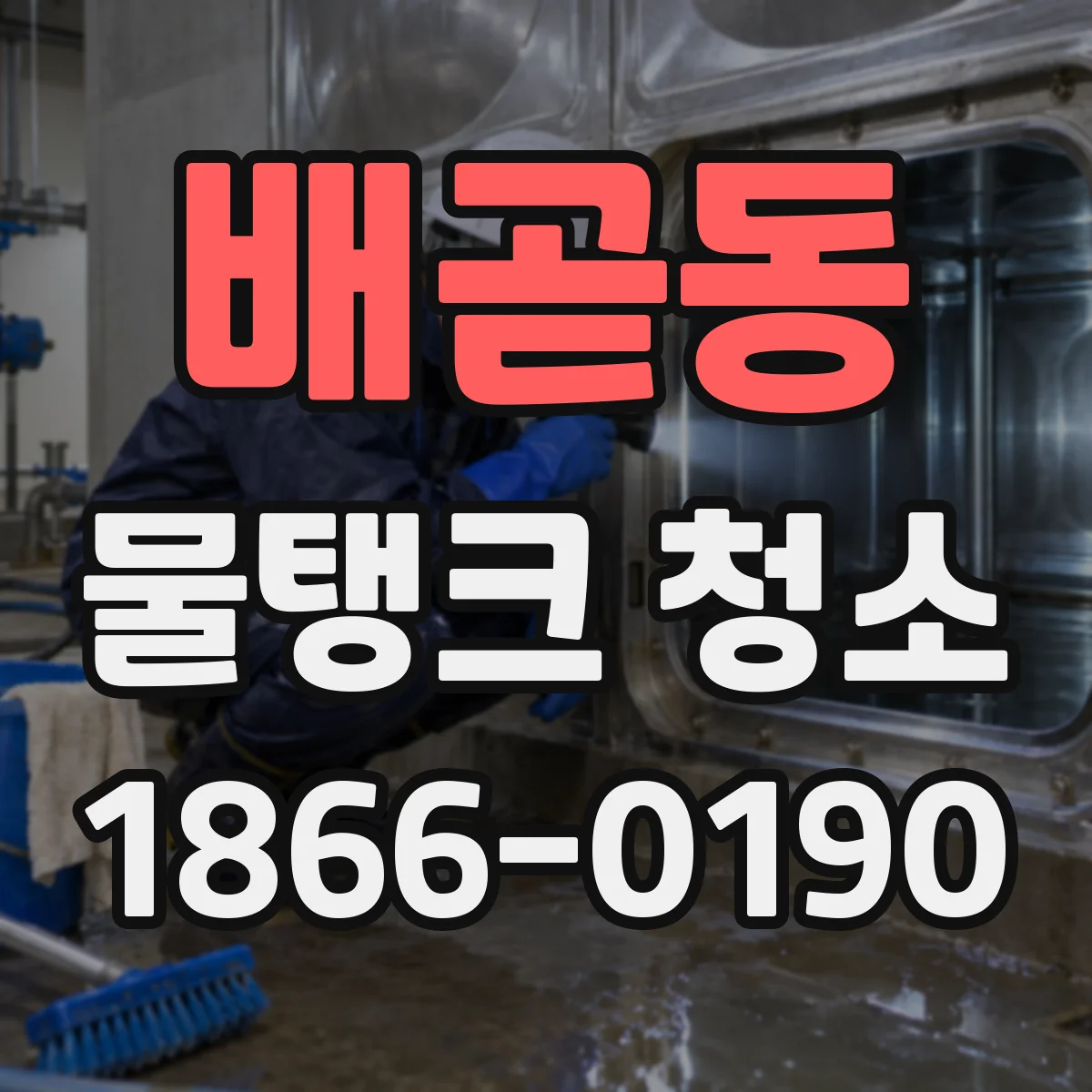 배곧동 물탱크 청소