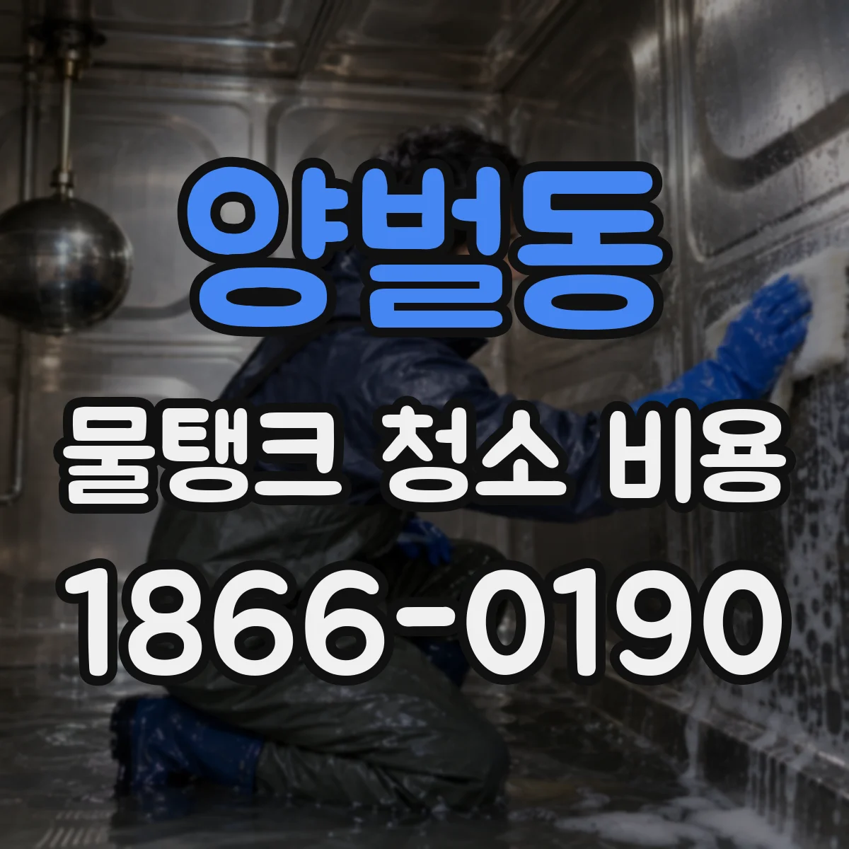 양벌동 물탱크 청소 비용