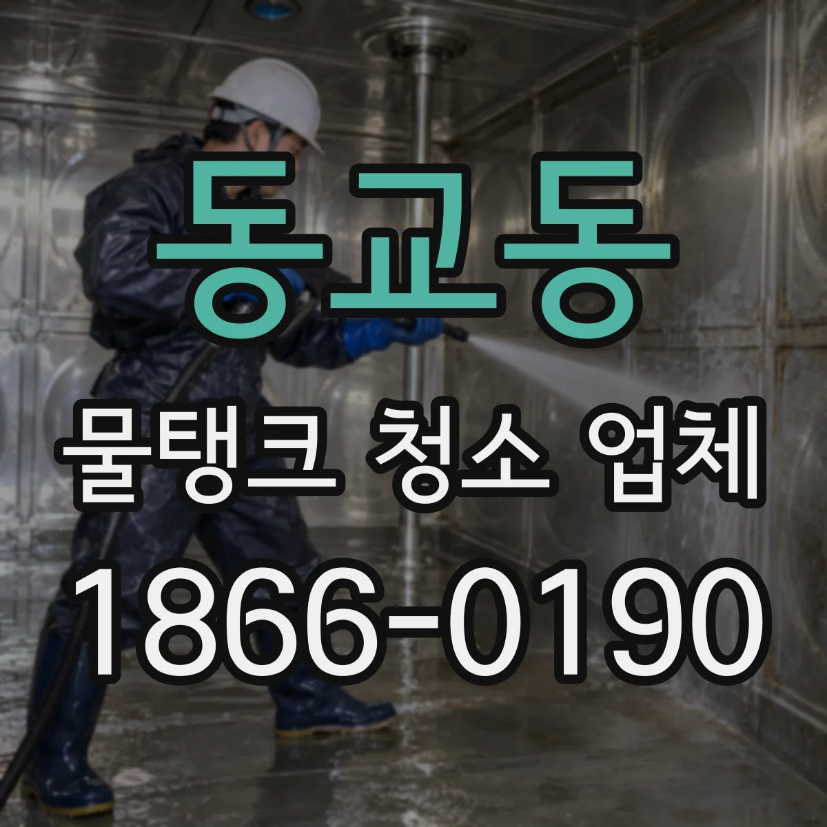 동교동 물탱크 청소 업체