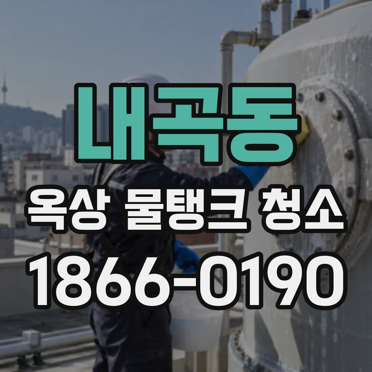 내곡동 옥상 물탱크 청소
