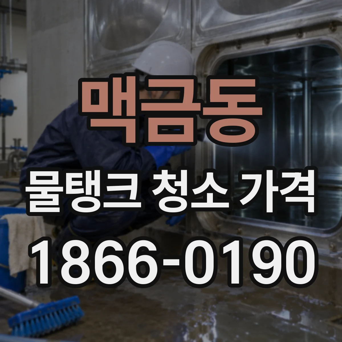 맥금동 물탱크 청소 가격