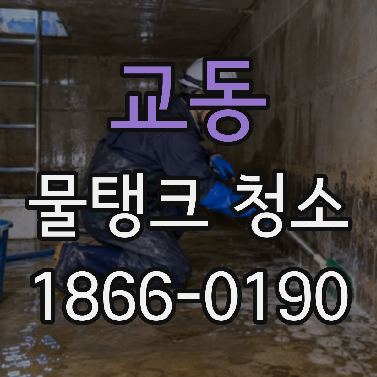 교동 물탱크 청소