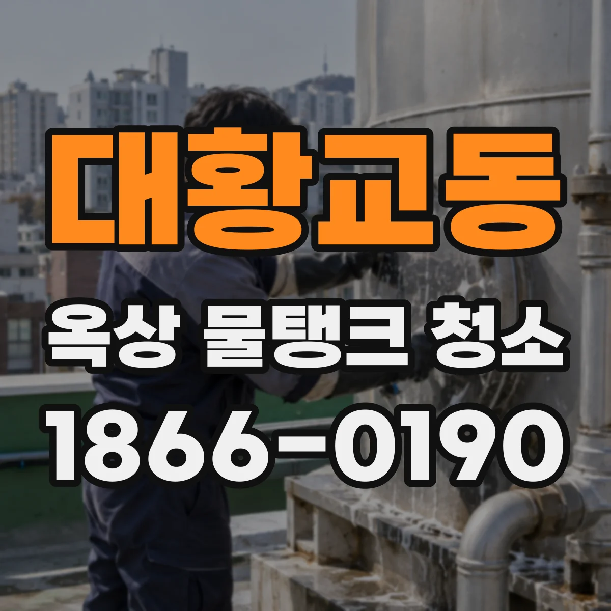 대황교동 옥상 물탱크 청소