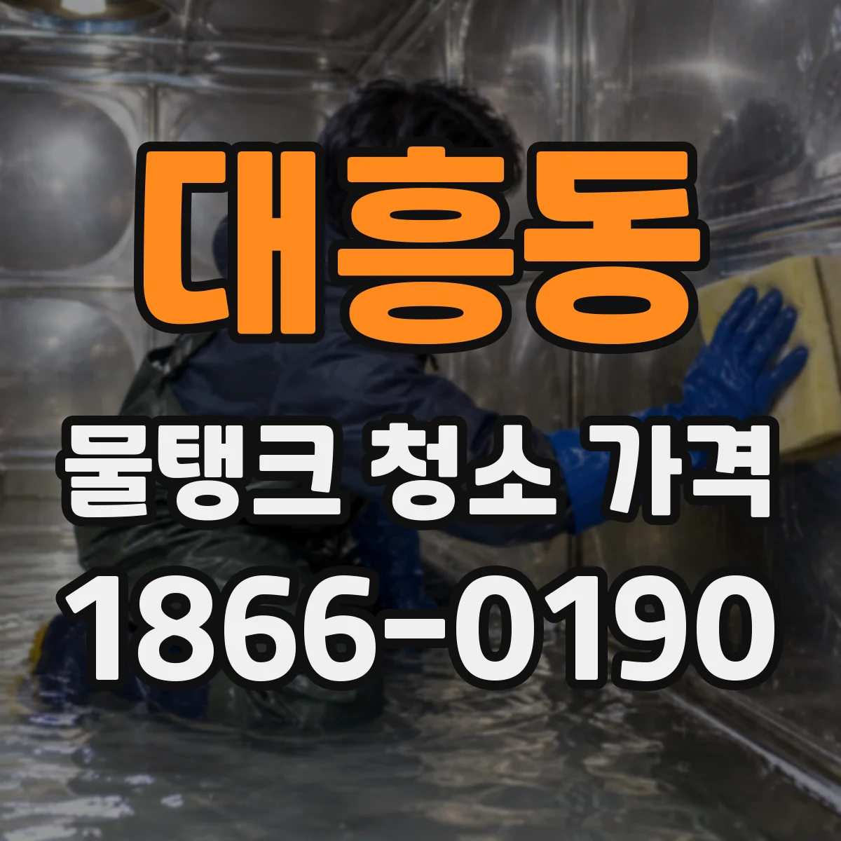 대흥동 물탱크 청소 가격