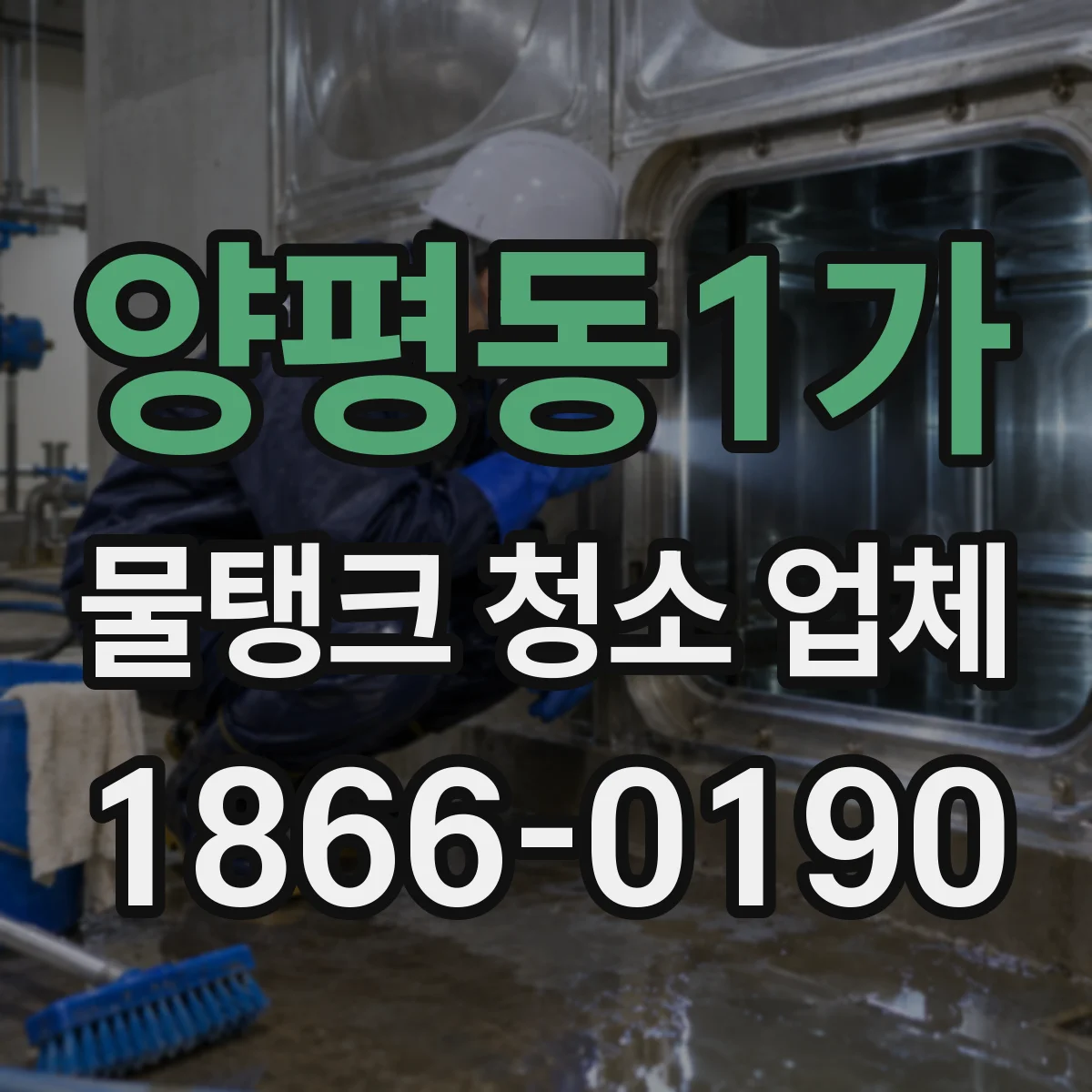 양평동1가 물탱크 청소 업체