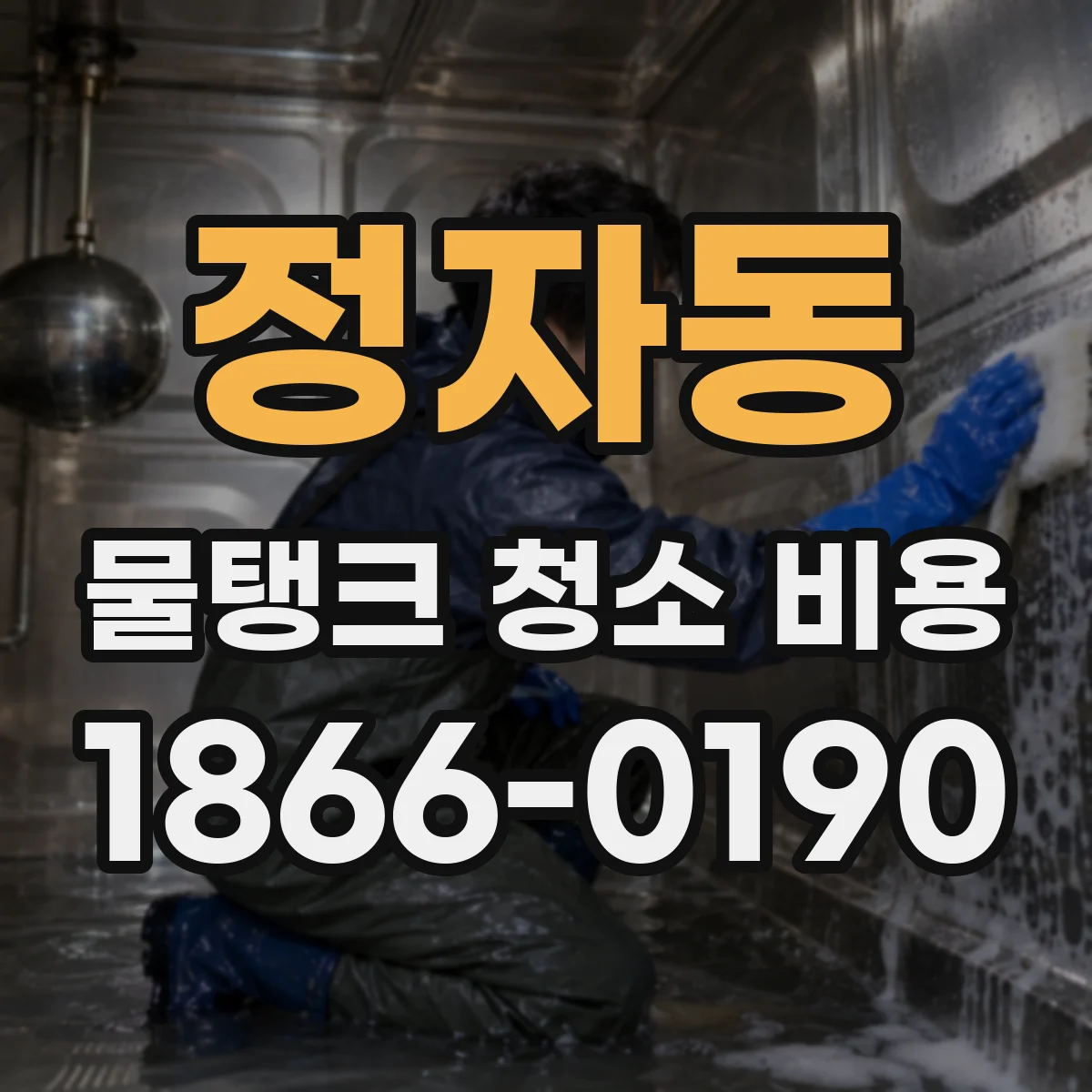 정자동 물탱크 청소 비용