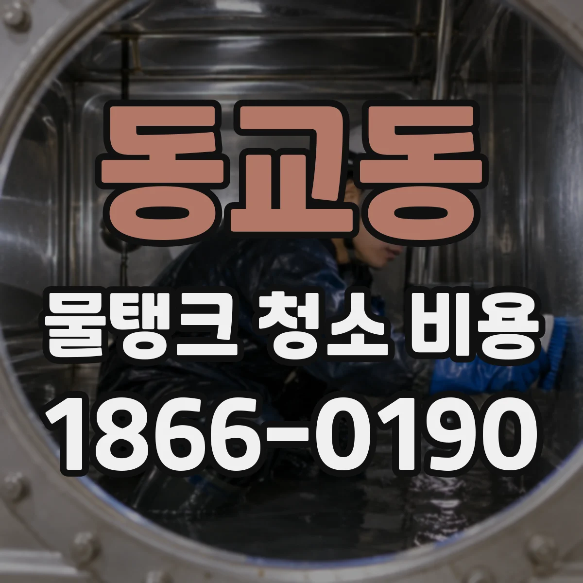 동교동 물탱크 청소 비용