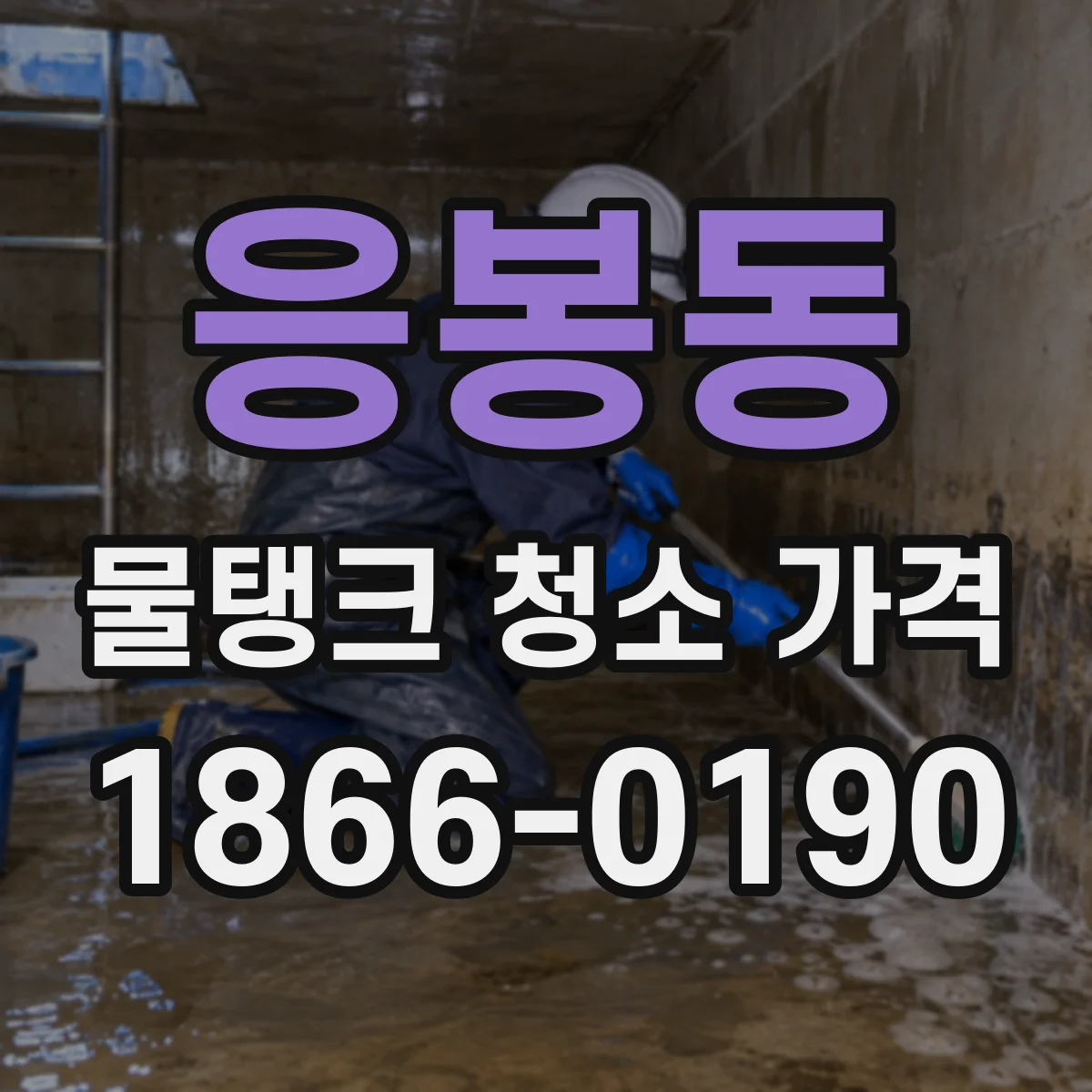 응봉동 물탱크 청소 가격