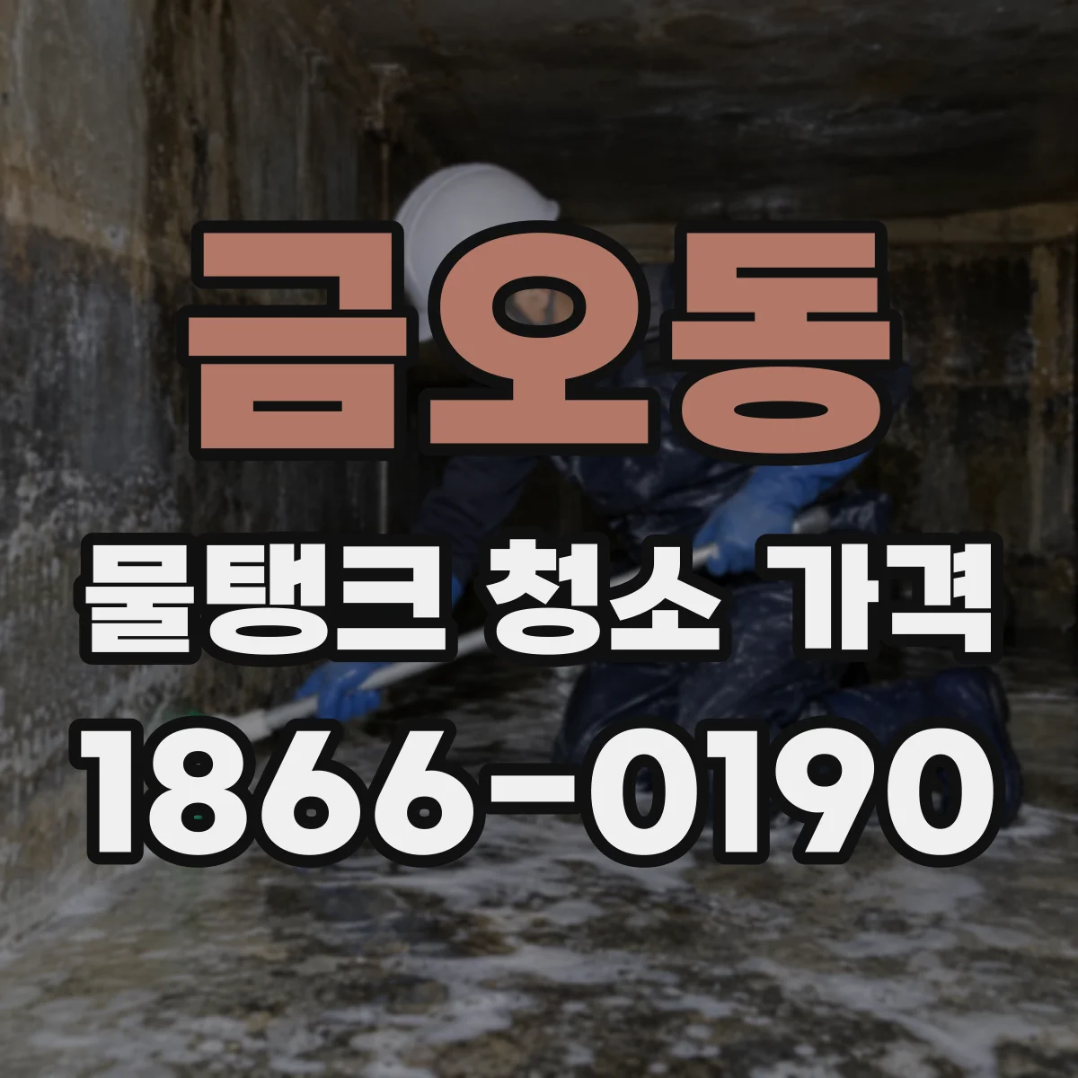 금오동 물탱크 청소 가격