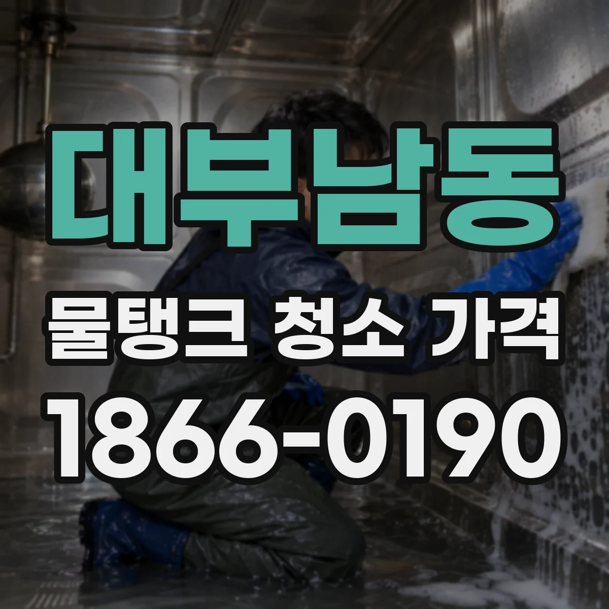 대부남동 물탱크 청소 가격