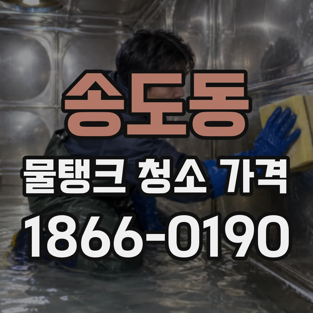 송도동 물탱크 청소 가격