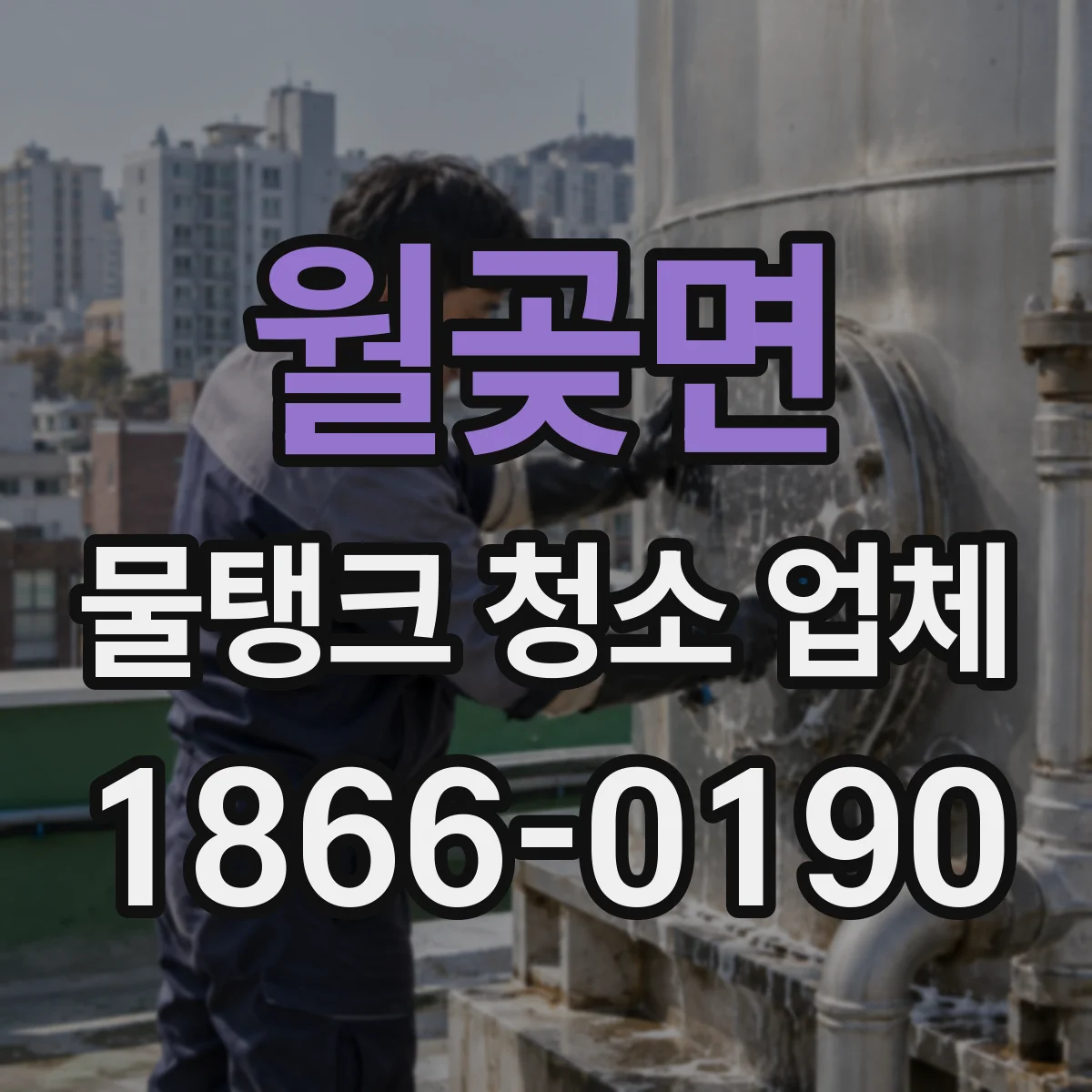 월곶면 물탱크 청소 업체
