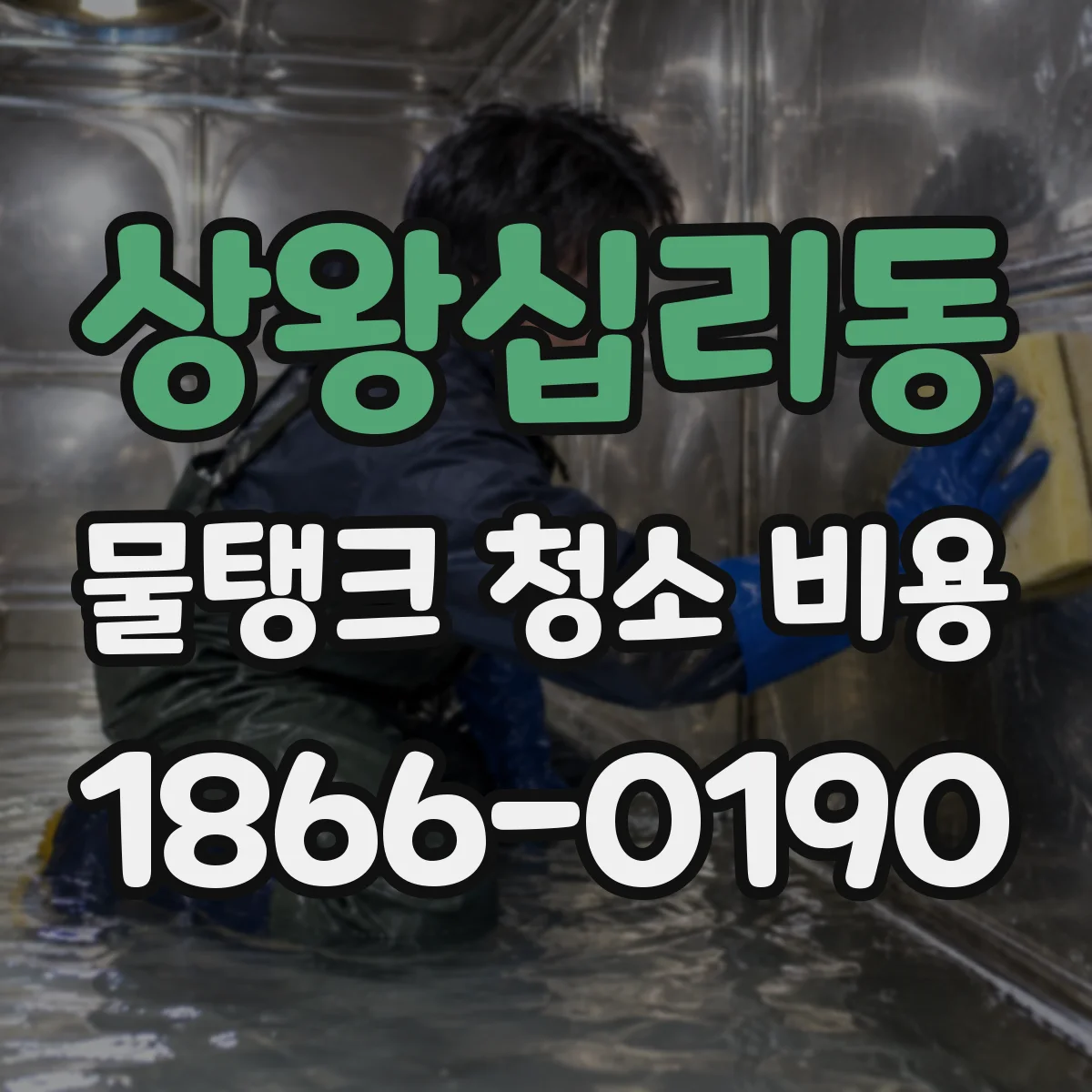 상왕십리동 물탱크 청소 비용