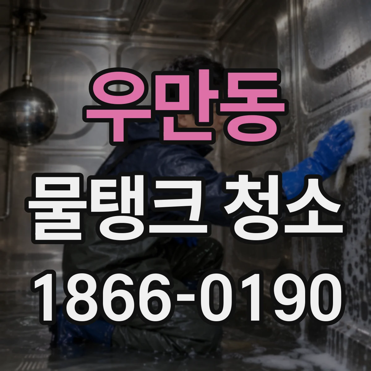 우만동 물탱크 청소