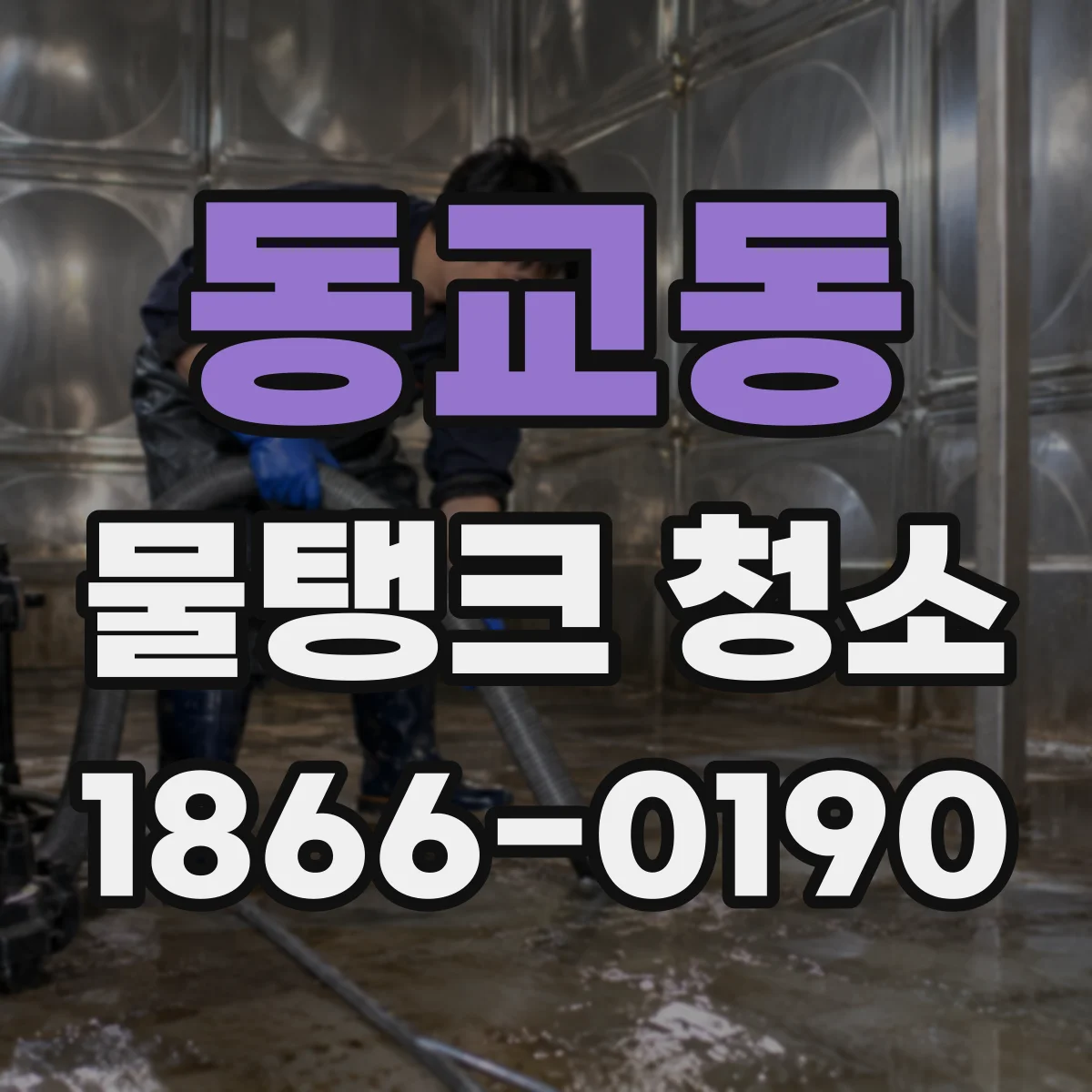 동교동 물탱크 청소