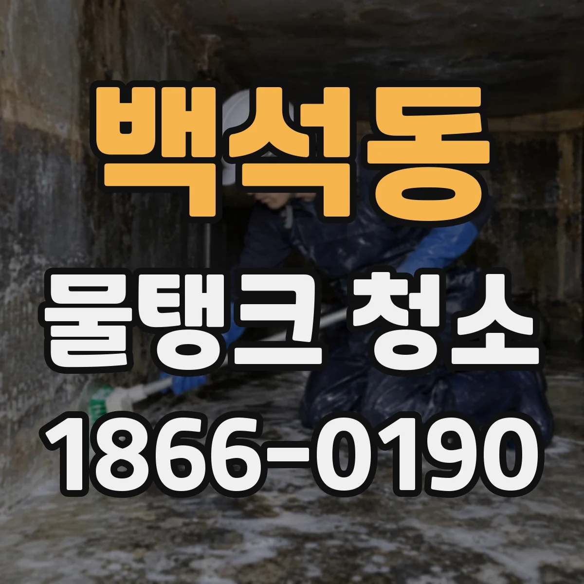 백석동 물탱크 청소