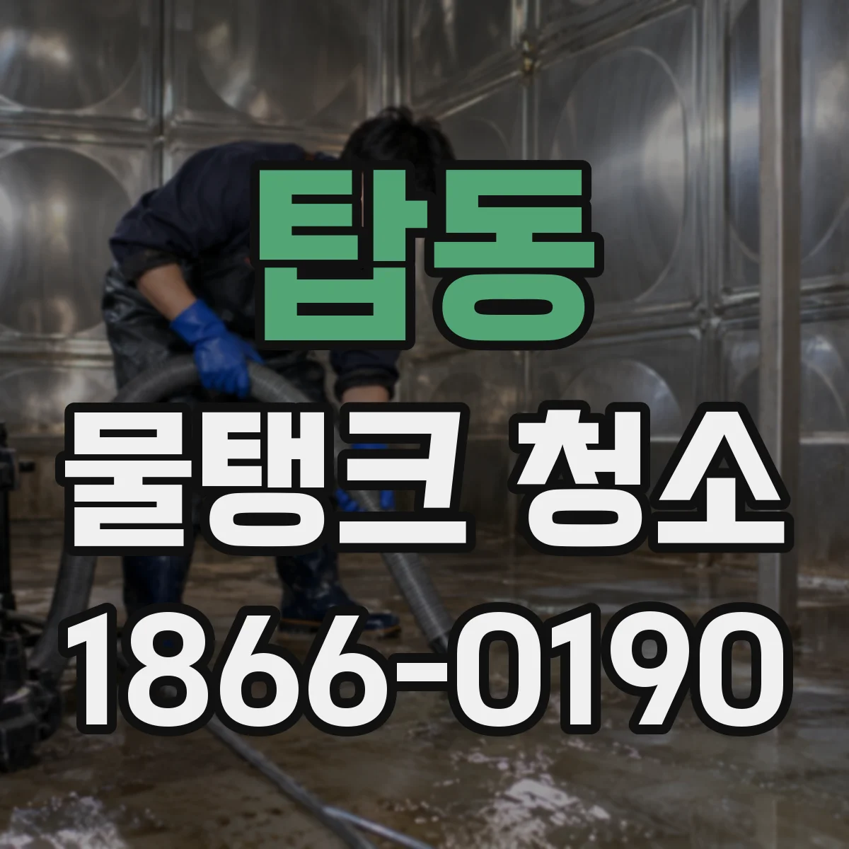 탑동 물탱크 청소