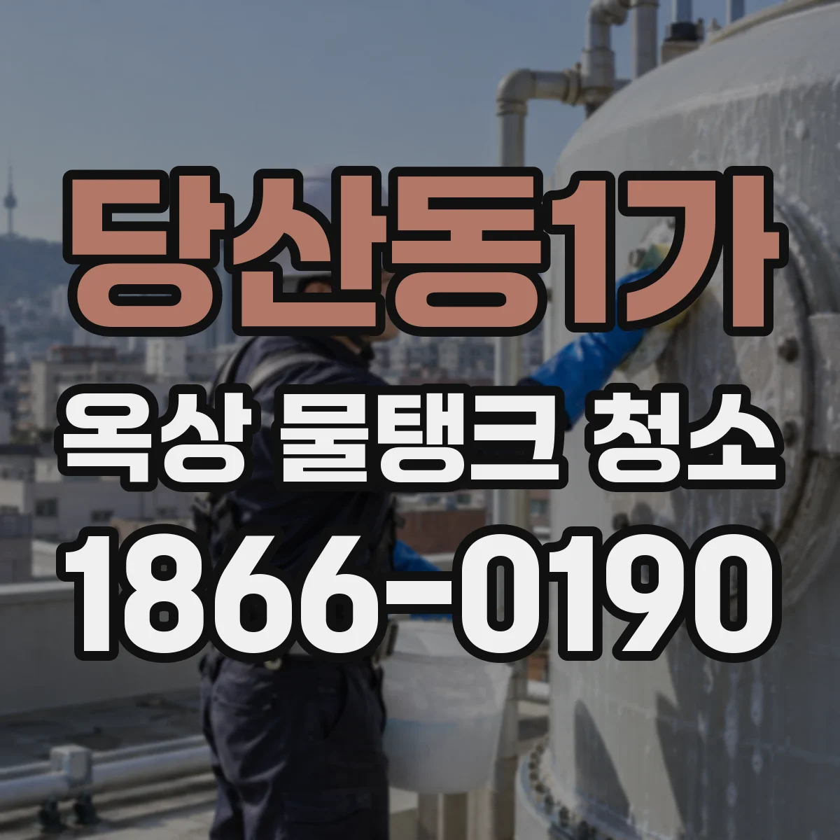 당산동1가 옥상 물탱크 청소
