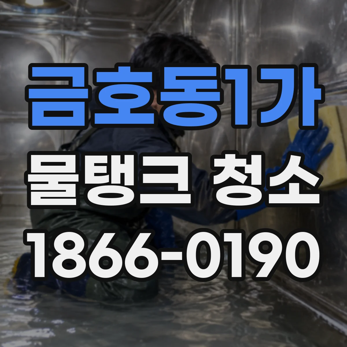 금호동1가 물탱크 청소