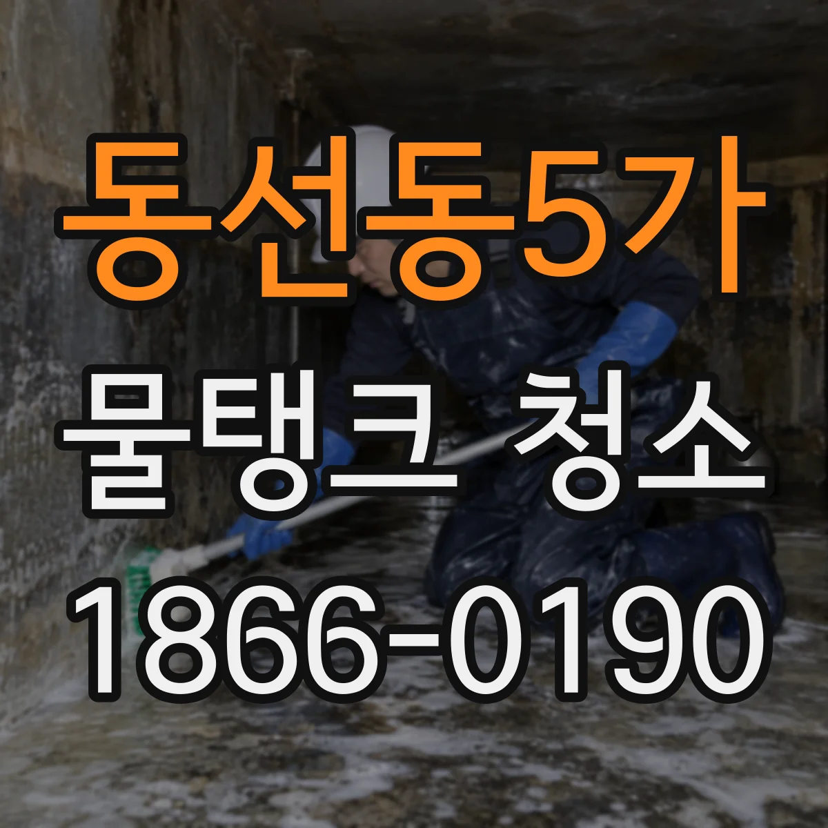 동선동5가 물탱크 청소