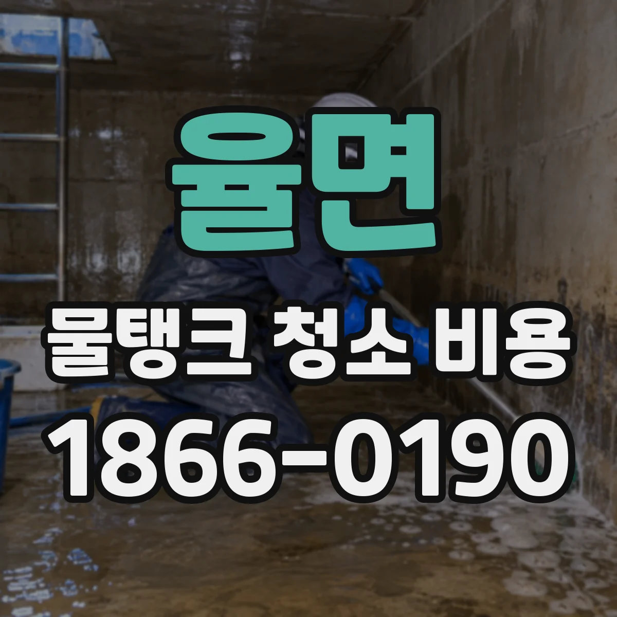 율면 물탱크 청소 비용