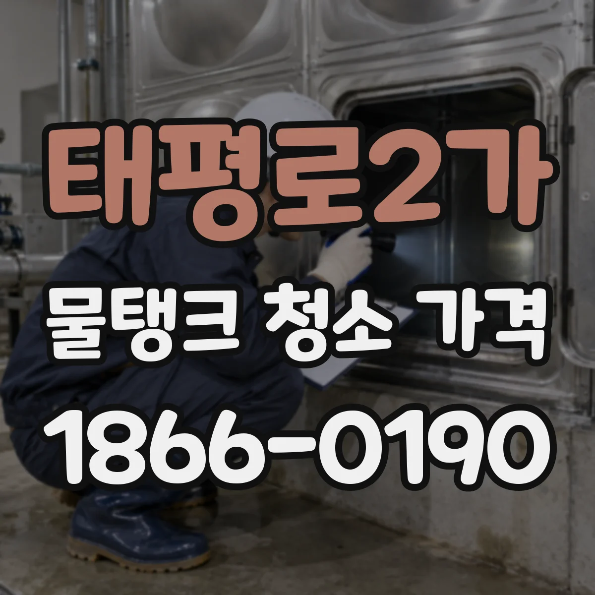 태평로2가 물탱크 청소 가격