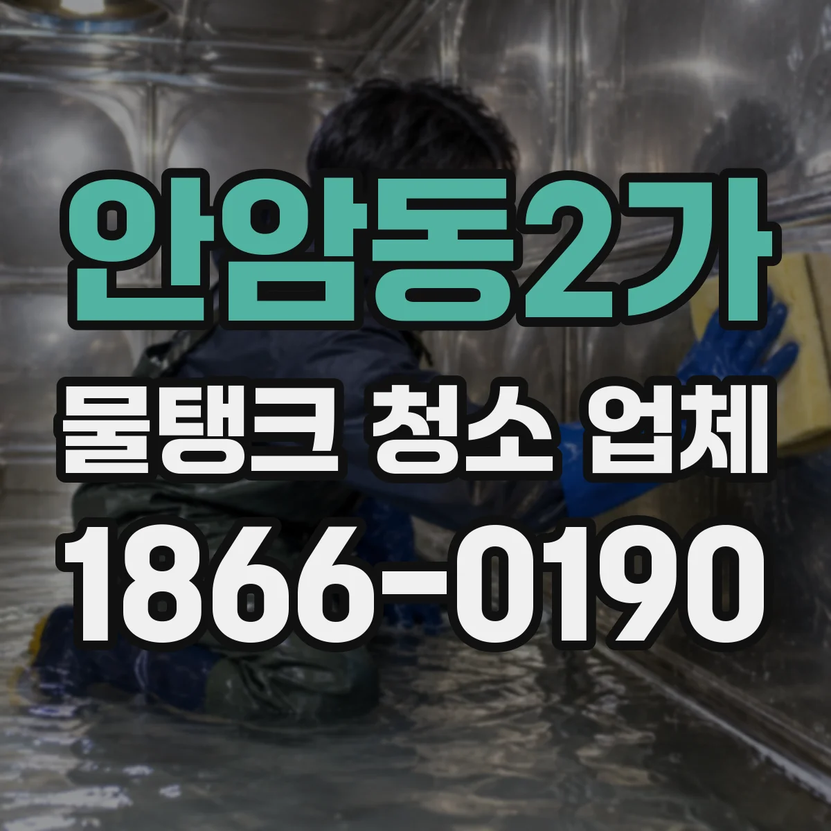 안암동2가 물탱크 청소 업체