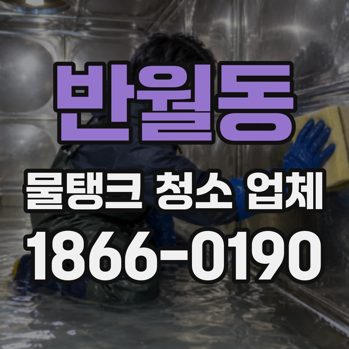 반월동 물탱크 청소 업체