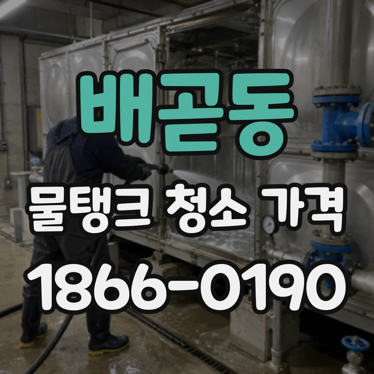 배곧동 물탱크 청소 가격