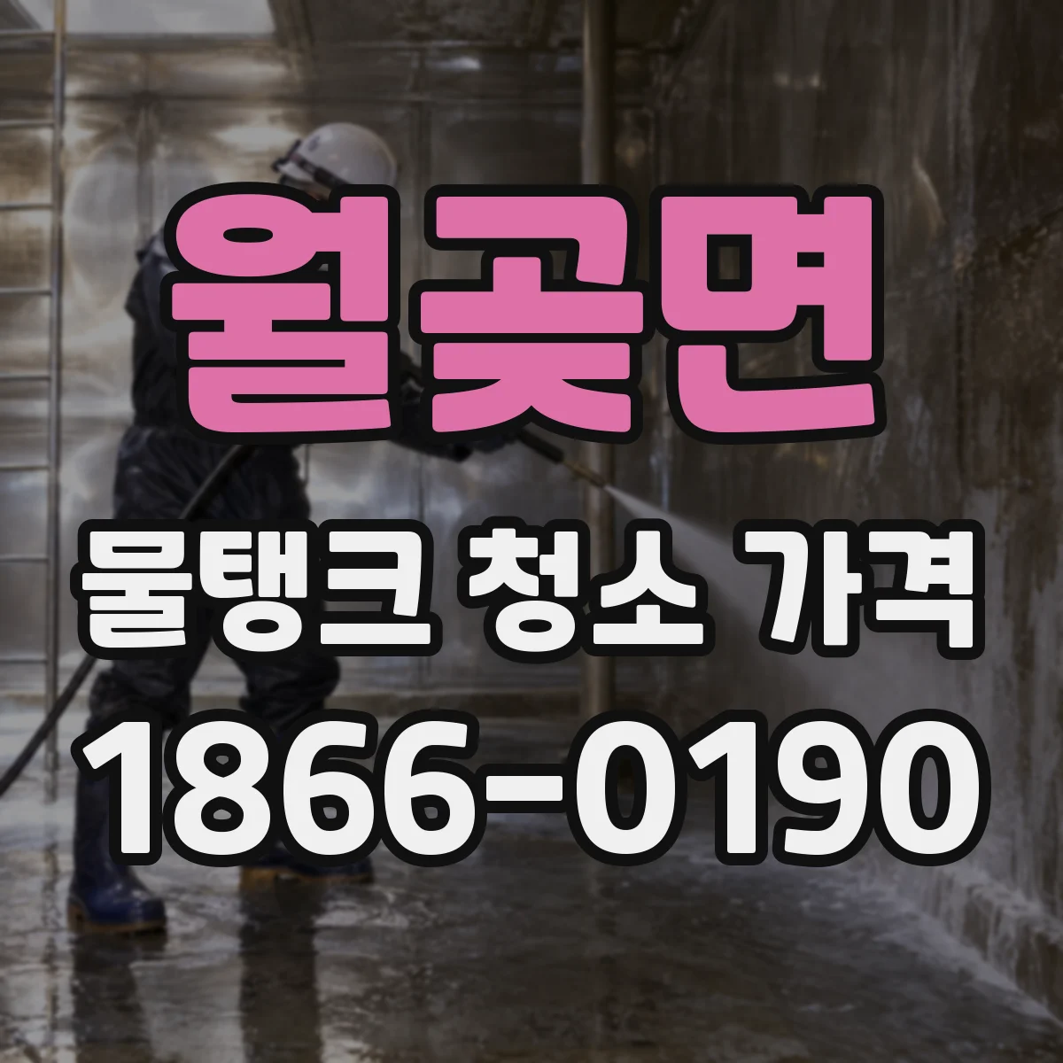 월곶면 물탱크 청소 가격
