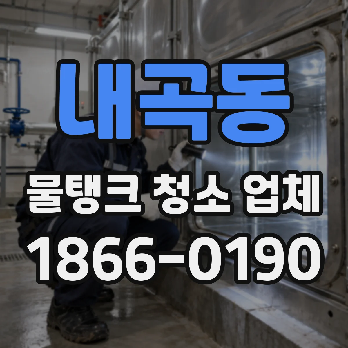내곡동 물탱크 청소 업체