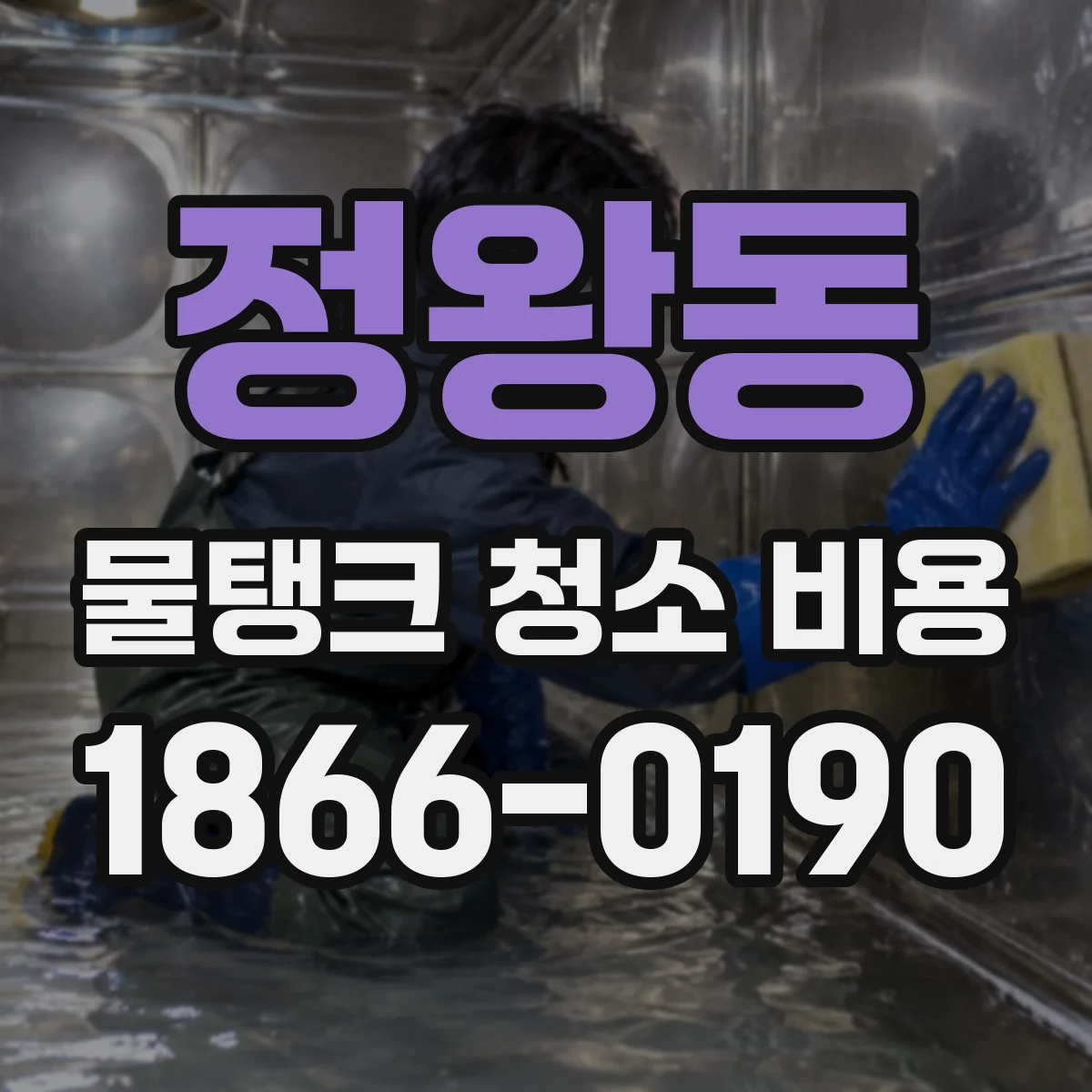 정왕동 물탱크 청소 비용
