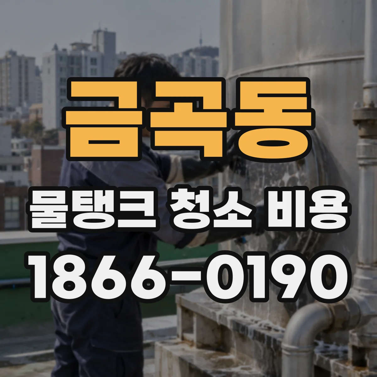금곡동 물탱크 청소 비용