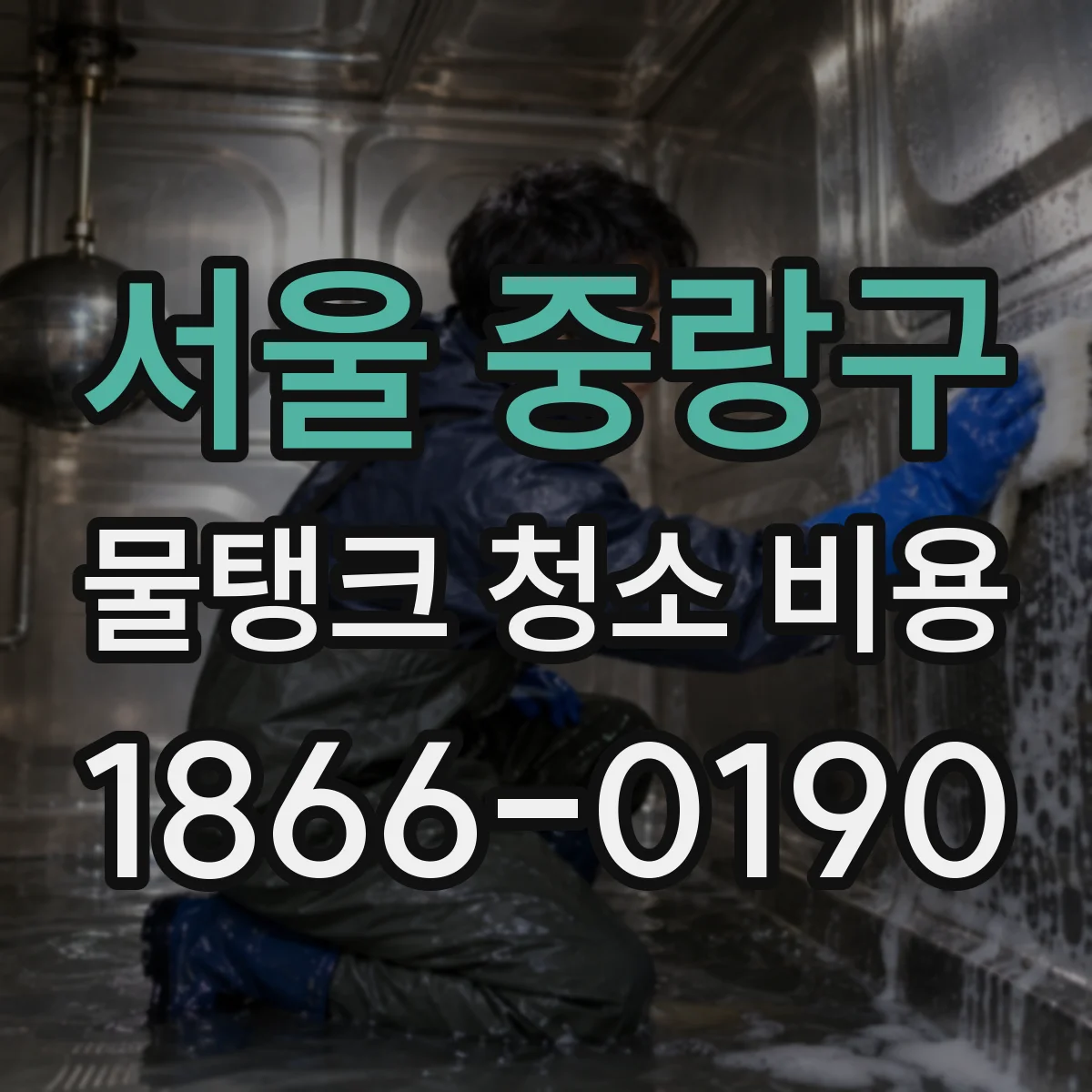 서울 중랑구 물탱크 청소 비용 기존 오염도에 따라 달라지는 야간 비용