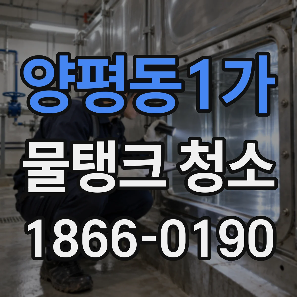 양평동1가 물탱크 청소