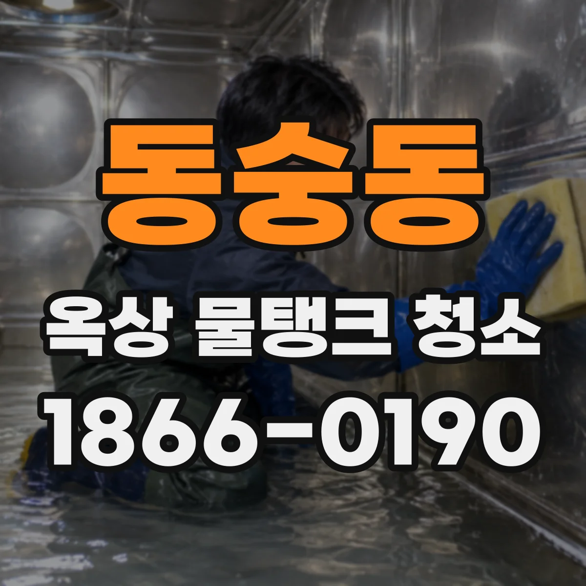동숭동 옥상 물탱크 청소