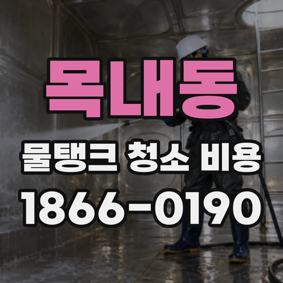 목내동 물탱크 청소 비용