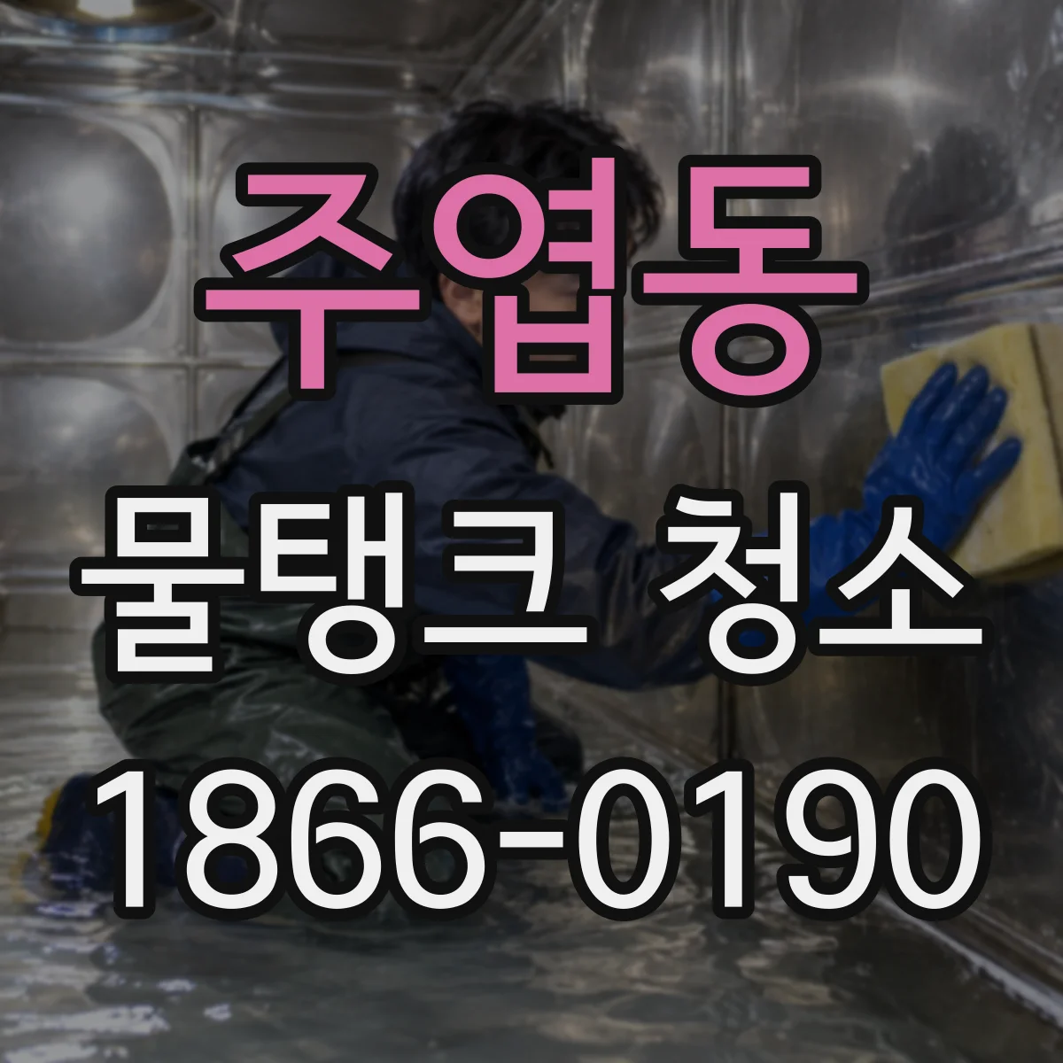 주엽동 물탱크 청소