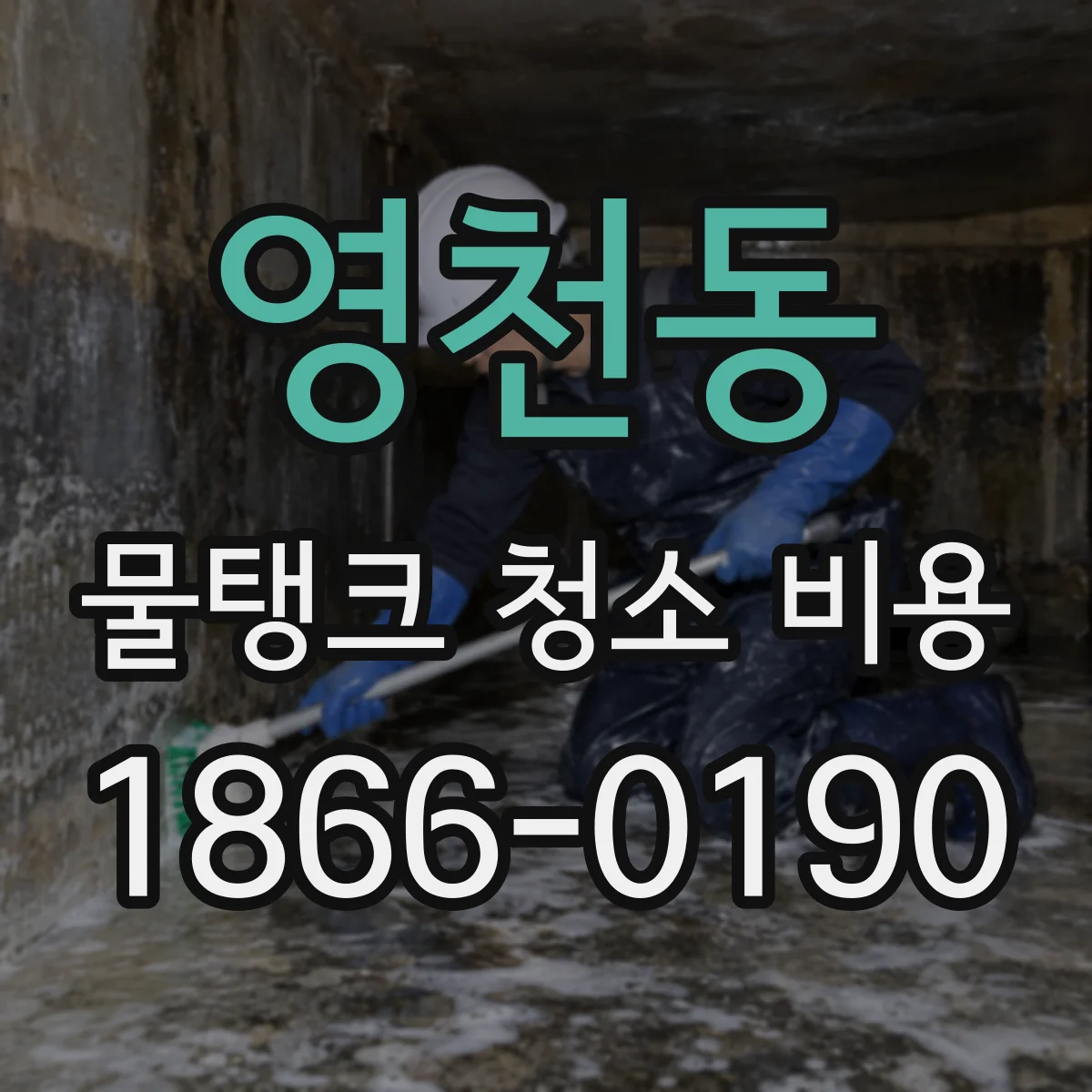 영천동 물탱크 청소 비용