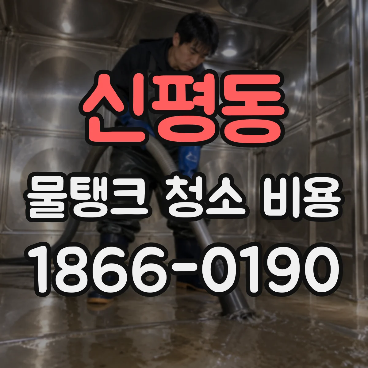 신평동 물탱크 청소 비용