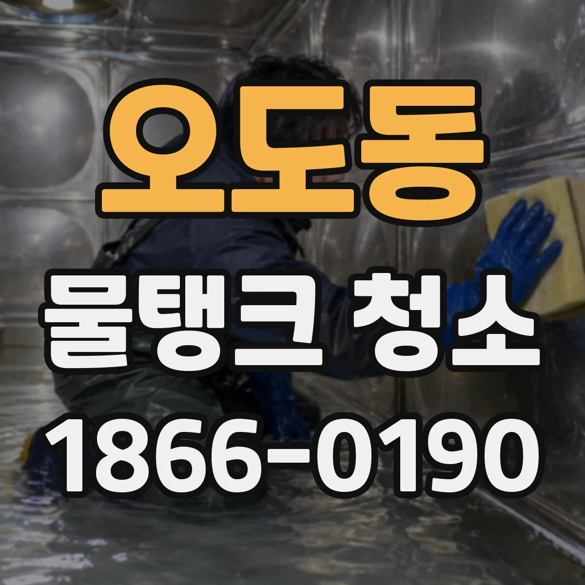 오도동 물탱크 청소