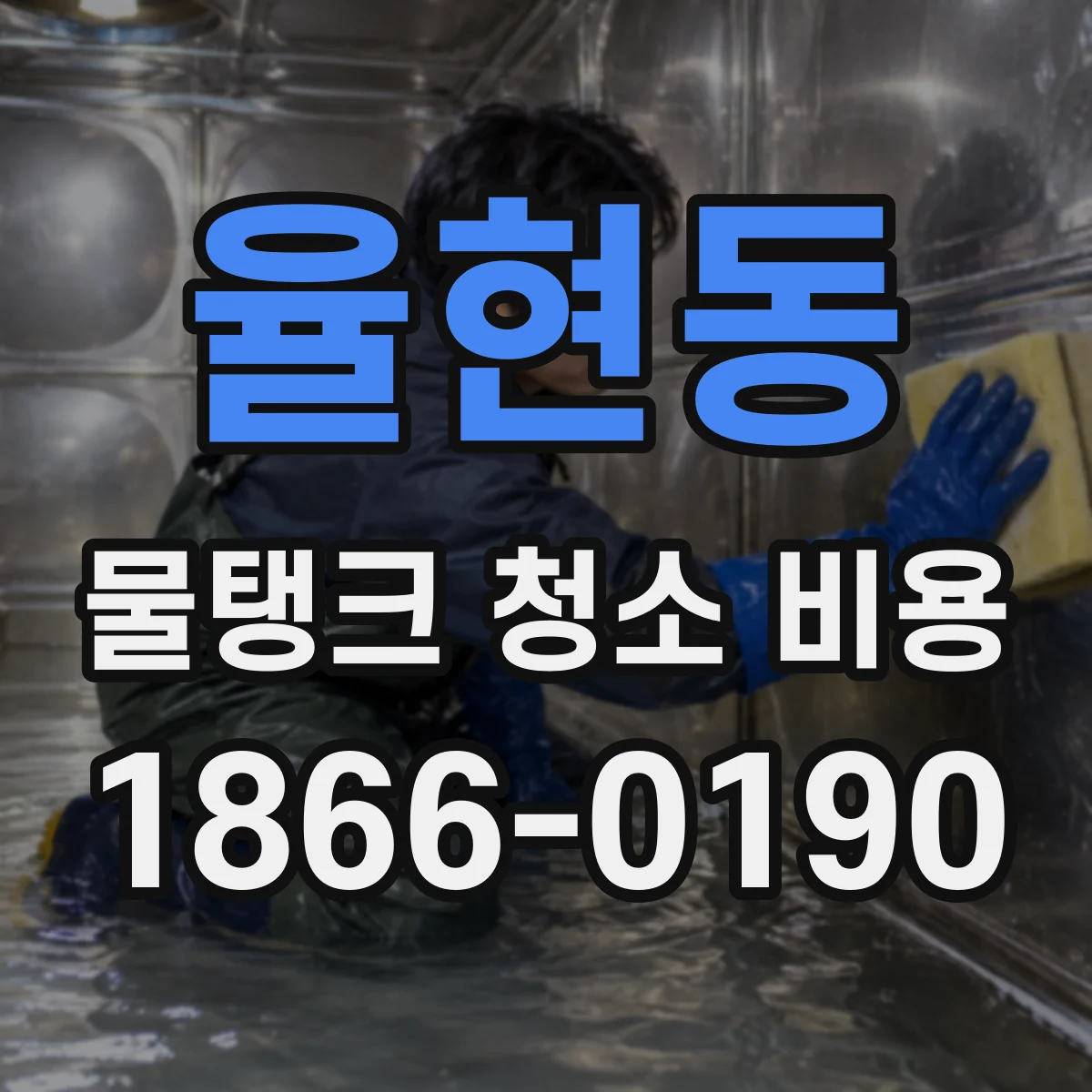 율현동 물탱크 청소 비용