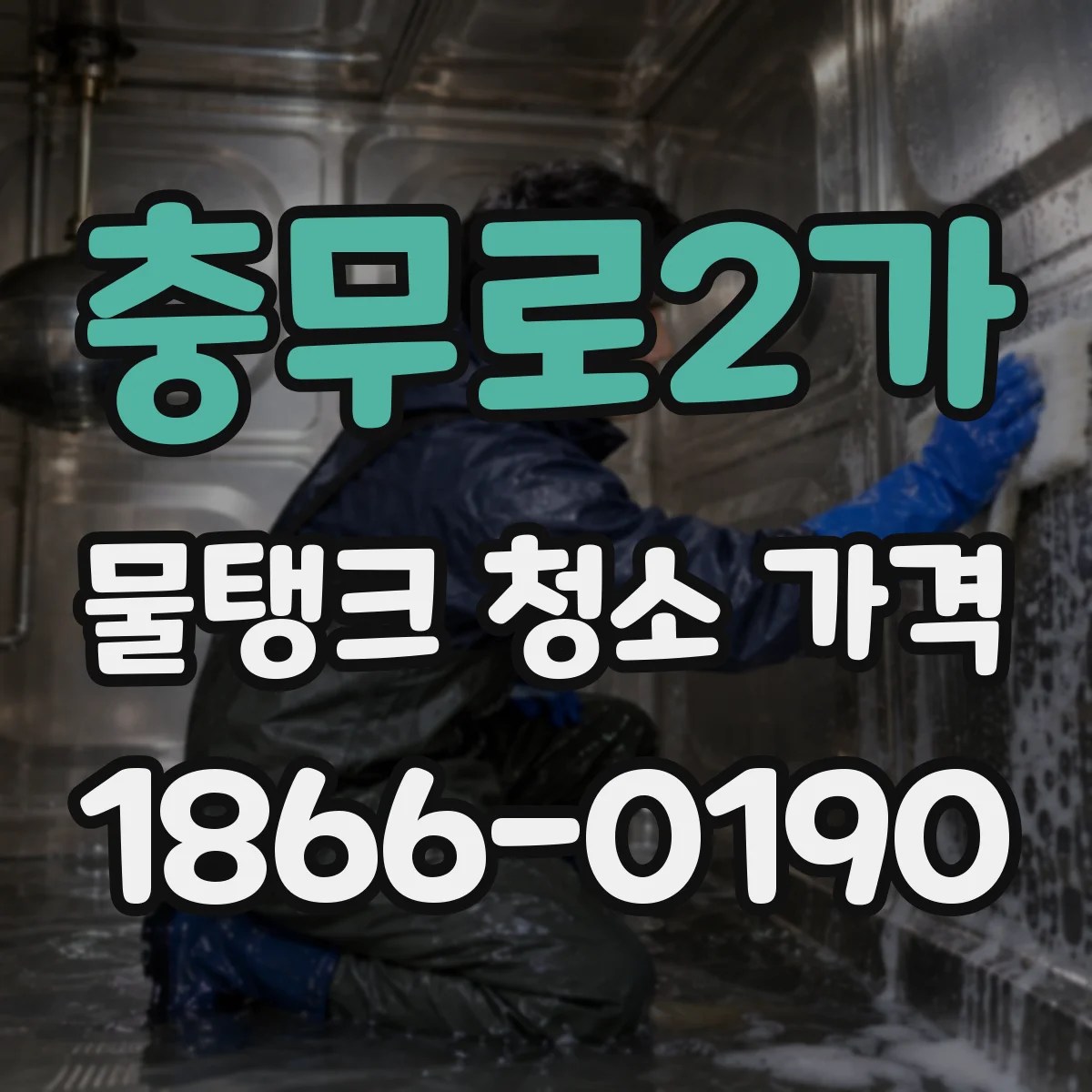 충무로2가 물탱크 청소 가격