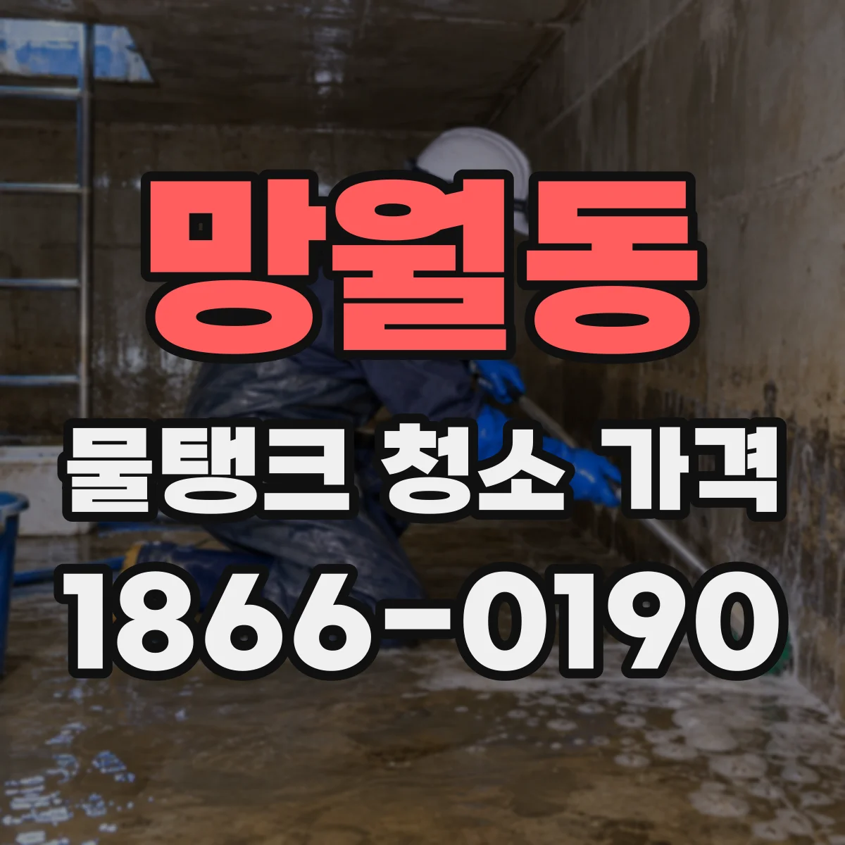 망월동 물탱크 청소 가격