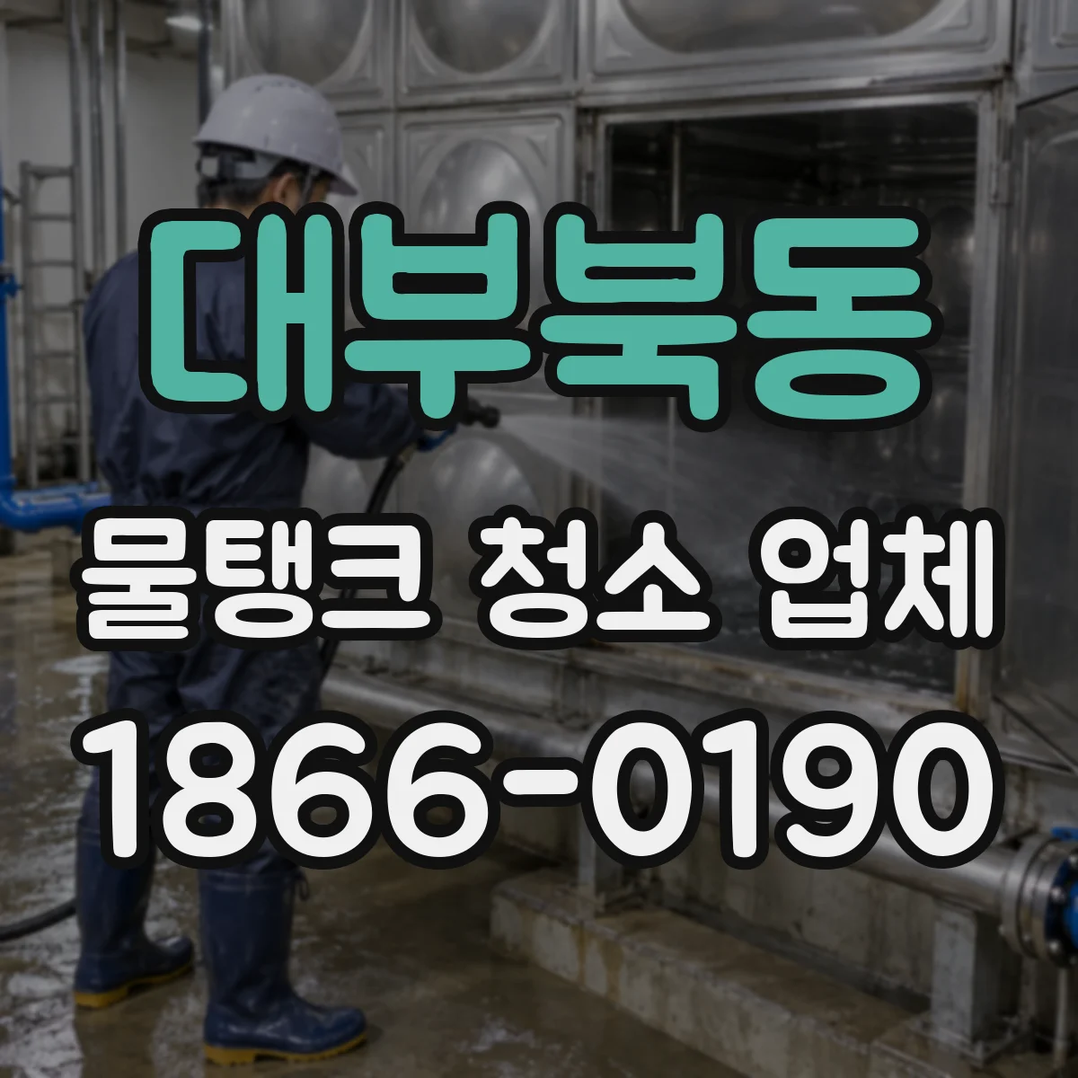 대부북동 물탱크 청소 업체