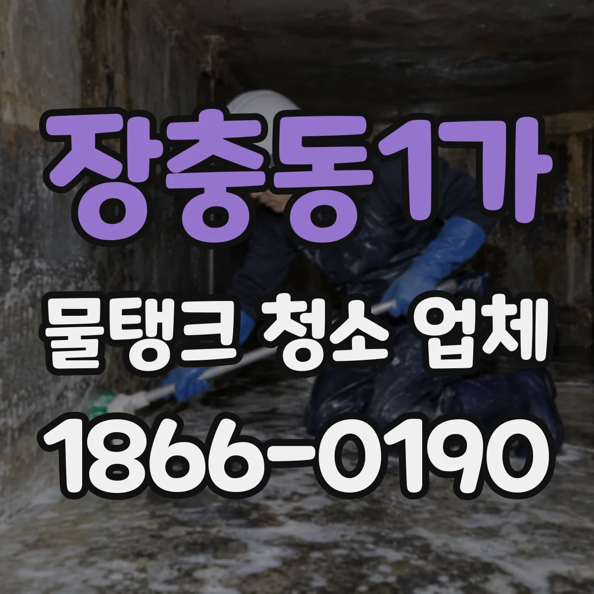 장충동1가 물탱크 청소 업체