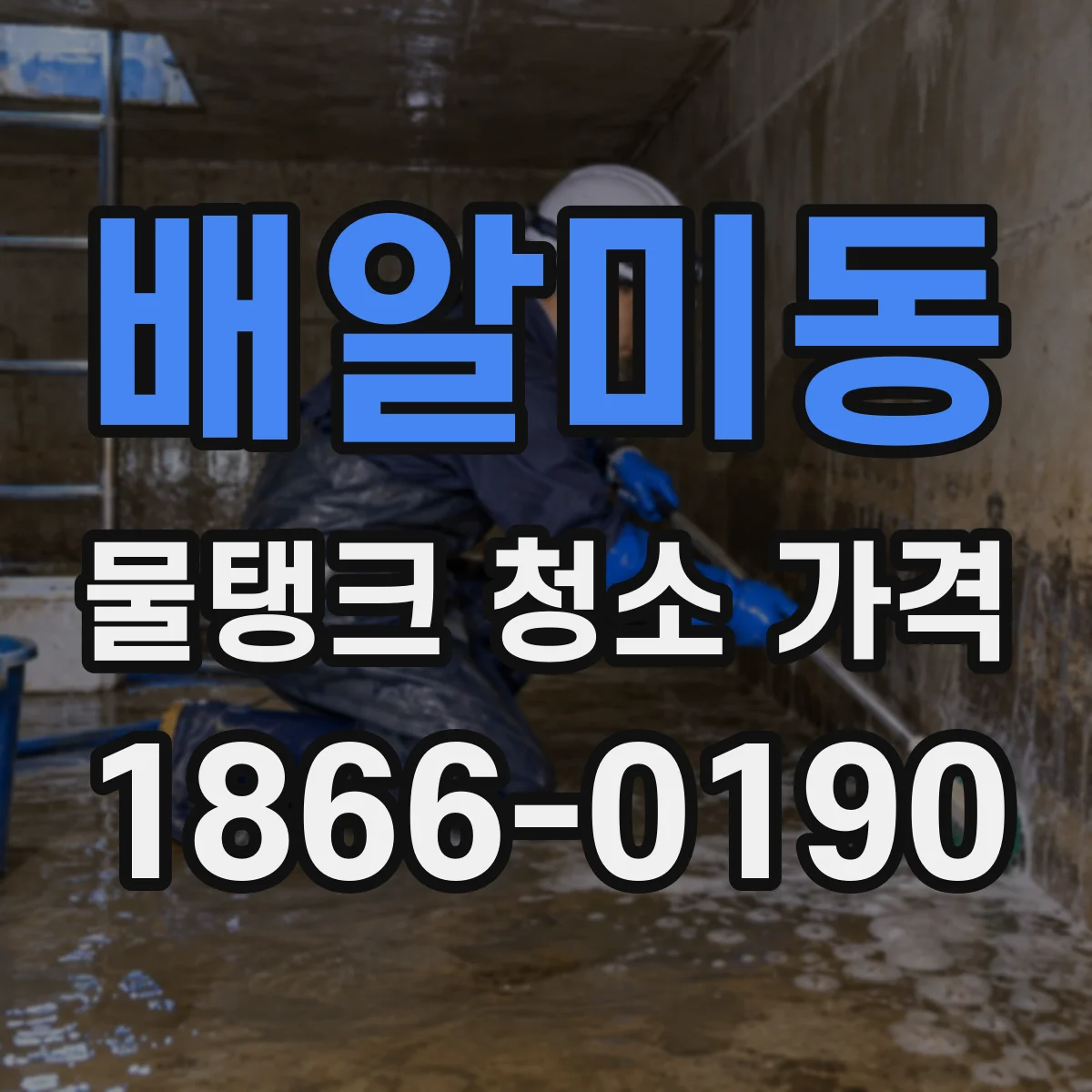 배알미동 물탱크 청소 가격
