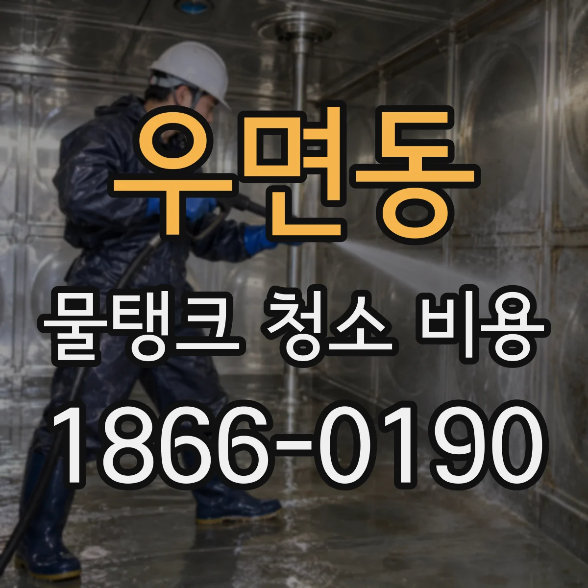 우면동 물탱크 청소 비용